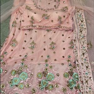 Pink Indian Lehenga
